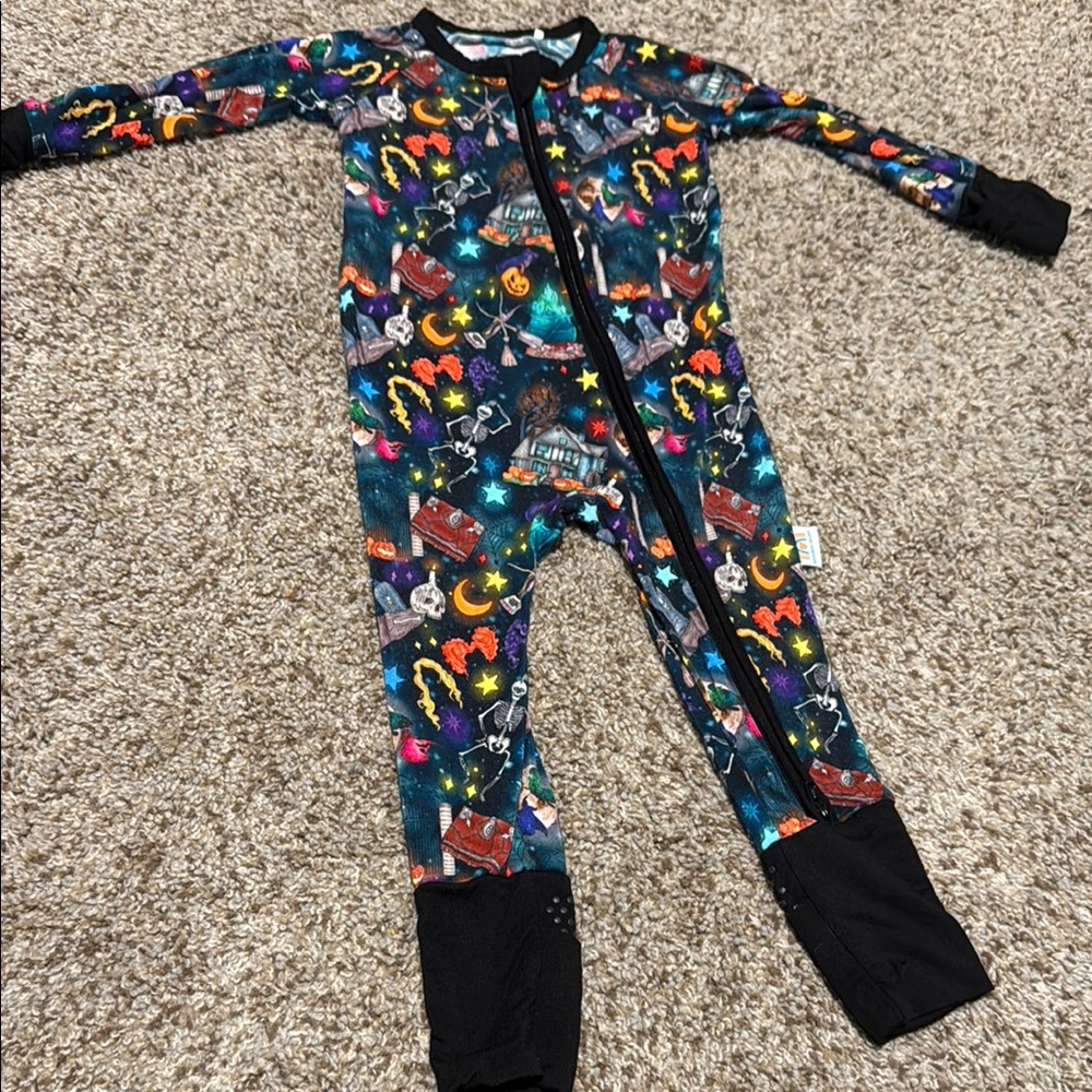 Halloween Bamboo Bliss Kids Footie Pajama